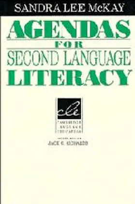 McKay |  Agendas for Second Language Literacy | Buch |  Sack Fachmedien