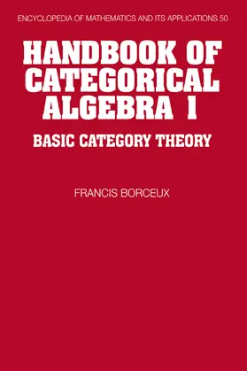Borceux / Rota / Doran |  Handbook of Categorical Algebra | Buch |  Sack Fachmedien