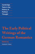 Beiser / Geuss / Skinner |  The Early Political Writings of the German Romantics | Buch |  Sack Fachmedien