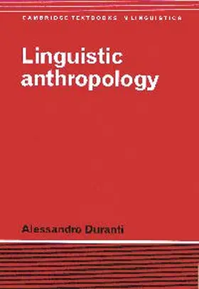 Duranti |  Linguistic Anthropology | Buch |  Sack Fachmedien