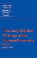 Beiser / Geuss / Skinner |  The Early Political Writings of the German Romantics | Buch |  Sack Fachmedien