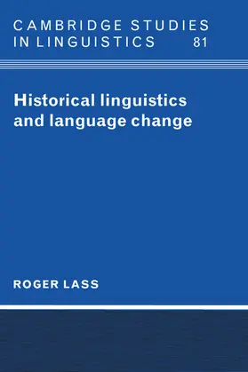 Lass |  Historical Linguistics and Language Change | Buch |  Sack Fachmedien