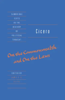Cicero |  Cicero: On the Commonwealth and On the Laws | Buch |  Sack Fachmedien