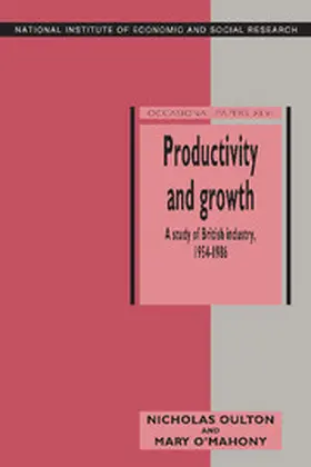 Oulton / O'Mahony |  Productivity and Growth | Buch |  Sack Fachmedien