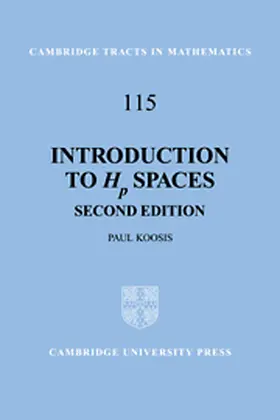 Koosis |  Introduction to HP Spaces | Buch |  Sack Fachmedien