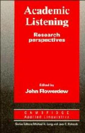 Flowerdew | Academic Listening | Buch | 978-0-521-45544-2 | sack.de