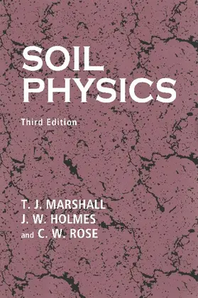 Marshall / Holmes / Rose |  Soil Physics | Buch |  Sack Fachmedien