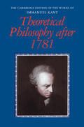 Kant / Allison / Heath |  Theoretical Philosophy After 1781 | Buch |  Sack Fachmedien