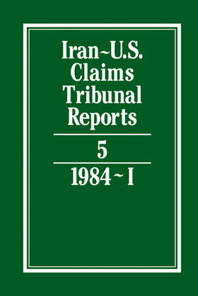Adlam / Pirrie / Arnold | Iran-U.S. Claims Tribunal Reports | Buch | 978-0-521-46439-0 | sack.de