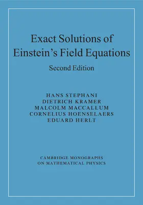 Stephani / Kramer / MacCallum |  Exact Solutions of Einstein's Field Equations | Buch |  Sack Fachmedien
