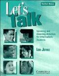 Jones |  Let's Talk Teacher's manual | Buch |  Sack Fachmedien
