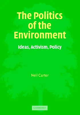 Carter |  The Politics of the Environment | Buch |  Sack Fachmedien