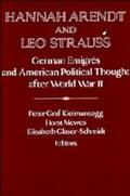 Kielmansegg / Mewes / Glaser-Schmidt |  Hannah Arendt and Leo Strauss | Buch |  Sack Fachmedien