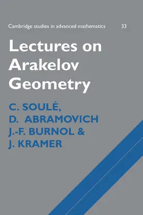 Soule / Soulé / Burnol |  Lectures on Arakelov Geometry | Buch |  Sack Fachmedien