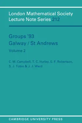Campbell / Robertson / Hurley |  Groups '93 Galway/St Andrews | Buch |  Sack Fachmedien
