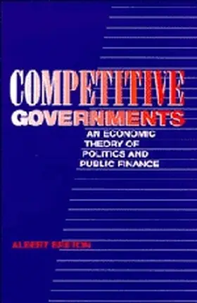 Breton |  Competitive Governments | Buch |  Sack Fachmedien