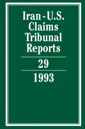 Helgeson | Iran-U.S. Claims Tribunal Reports | Buch | 978-0-521-48113-7 | sack.de