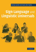 Sandler / Lillo-Martin |  Sign Language and Linguistic Universals | Buch |  Sack Fachmedien