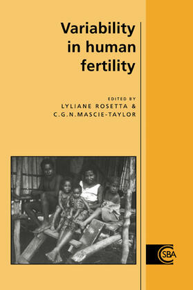 Rosetta / Mascie-Taylor | Variability in Human Fertility | Buch | 978-0-521-49569-1 | sack.de
