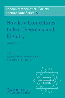 Ferry / Rosenberg / Ranicki |  Novikov Conjectures, Index Theorems, and Rigidity | Buch |  Sack Fachmedien