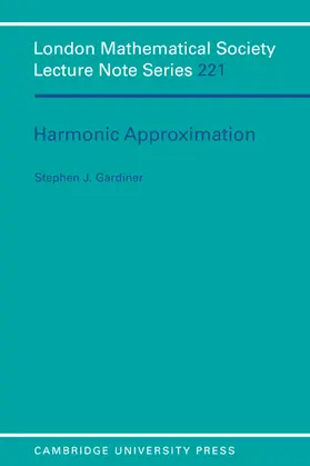 Gardiner |  Harmonic Approximation | Buch |  Sack Fachmedien