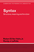 Valin / LaPolla |  Syntax | Buch |  Sack Fachmedien