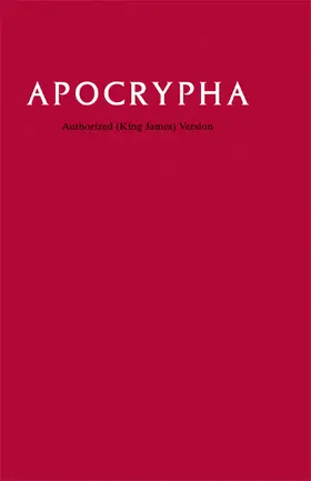  Apocrypha-KJV | Buch |  Sack Fachmedien