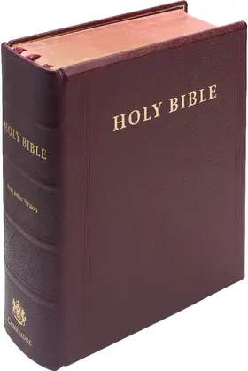 Tbd |  KJV Lectern Bible, Burgundy Goatskin Leather over Boards, KJ986 | Buch |  Sack Fachmedien