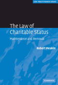 Meakin |  The Law of Charitable Status | Buch |  Sack Fachmedien