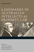 Kenyon / Richardson / Ricketson |  Landmarks in Australian Intellectual Property Law | Buch |  Sack Fachmedien