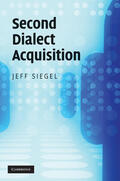Siegel |  Second Dialect Acquisition | Buch |  Sack Fachmedien