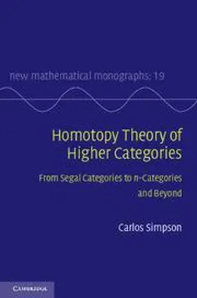 Simpson |  Homotopy Theory of Higher Categories | Buch |  Sack Fachmedien
