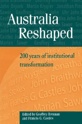 Brennan / Castles |  Australia Reshaped | Buch |  Sack Fachmedien