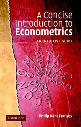 Franses | A Concise Introduction to Econometrics | Buch | 978-0-521-52090-4 | www.sack.de