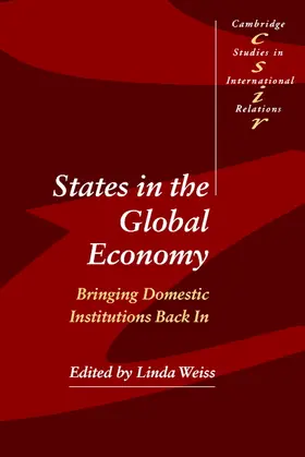 Weiss |  States in the Global Economy | Buch |  Sack Fachmedien