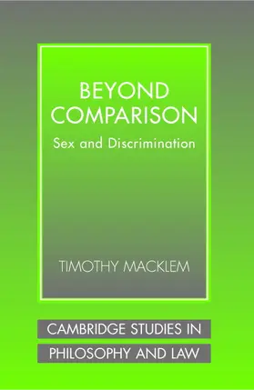 Macklem |  Beyond Comparison | Buch |  Sack Fachmedien