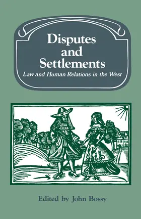 Roper / Bossy | Disputes and Settlements | Buch | 978-0-521-53445-1 | www.sack.de