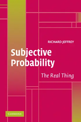 Jeffrey |  Subjective Probability | Buch |  Sack Fachmedien