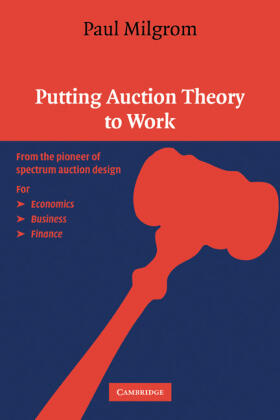 Milgrom | Putting Auction Theory to Work | Buch | 978-0-521-53672-1 | sack.de