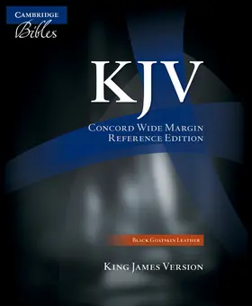  Concord Wide-Margin Reference Bible-KJV | Buch |  Sack Fachmedien
