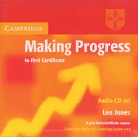 Jones |  Making Progress to First Certificate Audio CD Set (2 CDs) | Sonstiges |  Sack Fachmedien