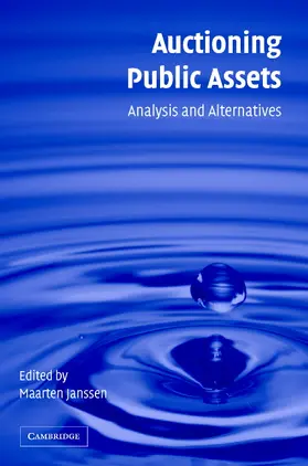 Janssen |  Auctioning Public Assets | Buch |  Sack Fachmedien