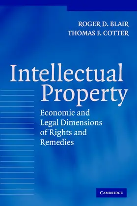 Blair / Cotter |  Intellectual Property | Buch |  Sack Fachmedien