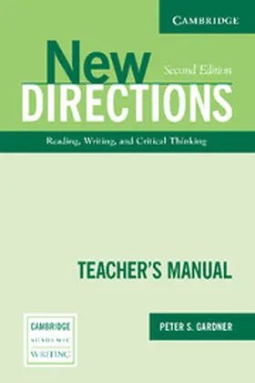 Gardner |  New Directions Teacher's Manual | Buch |  Sack Fachmedien