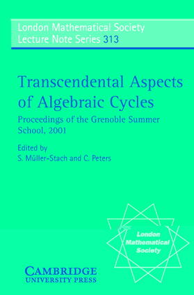 Müller-Stach / Peters | Transcendental Aspects of Algebraic Cycles | Buch | 978-0-521-54547-1 | sack.de