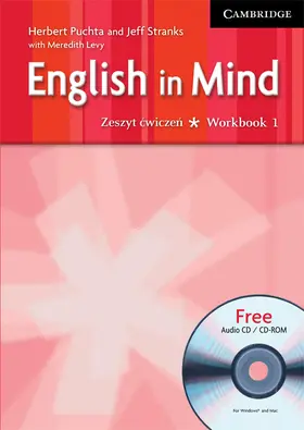 Puchta / Stranks |  English in Mind 1 Workbook with CD-ROM/Audio CD Polish edition | Buch |  Sack Fachmedien