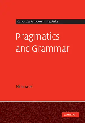 Ariel |  Pragmatics and Grammar | Buch |  Sack Fachmedien