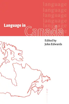 Edwards |  Language in Canada | Buch |  Sack Fachmedien