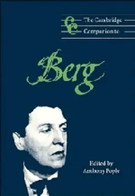 Pople / Cross |  The Cambridge Companion to Berg | Buch |  Sack Fachmedien