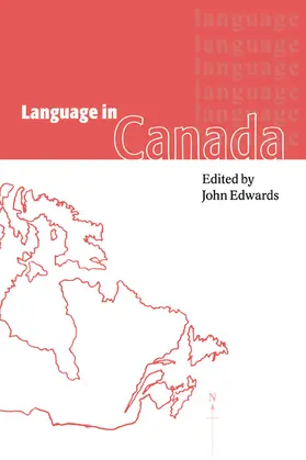 Edwards |  Language in Canada | Buch |  Sack Fachmedien